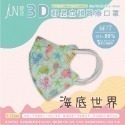 【郡昱】幼童3D立體｜不脫妝系列｜親膚層透氣 舒適寬耳帶 口罩｜4-12歲適用｜醫療口罩｜台灣製-規格圖6