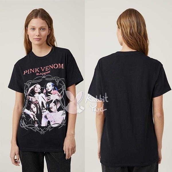 現貨秒出 澳洲 COTTONON x BLACKPINK 演唱會限定 短袖T恤 帽T 肩背包 手機背帶 粉絲周邊 快閃-細節圖2