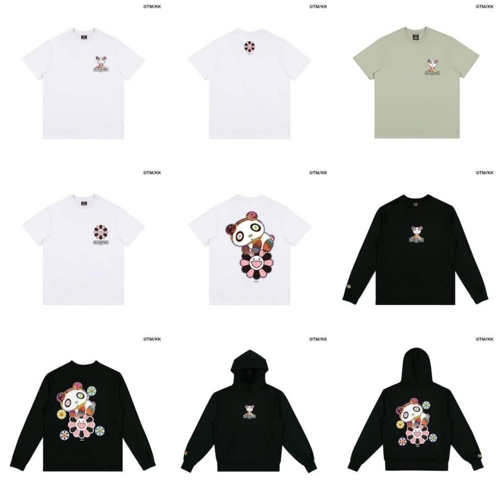 4/13出貨 日本 BLACKPINK x 村上隆 聯名 粉絲周邊週邊 服飾 提袋 鑰匙圈 抱枕 花朵 手提袋 托特包-細節圖8