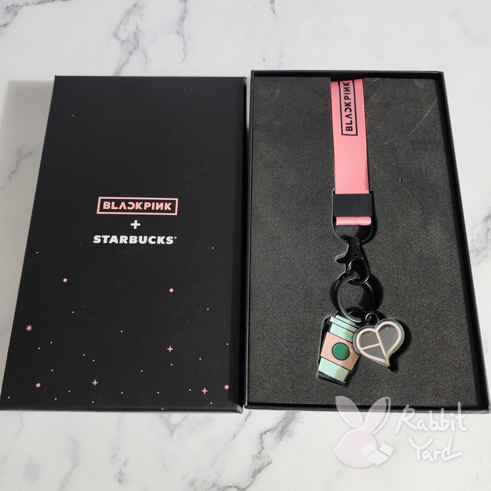 Blackpink Starbucks 星巴克聯名 2023 鑽石造型 冷水杯  星植感 提袋 鑰匙圈 護照套 不鏽鋼-細節圖10