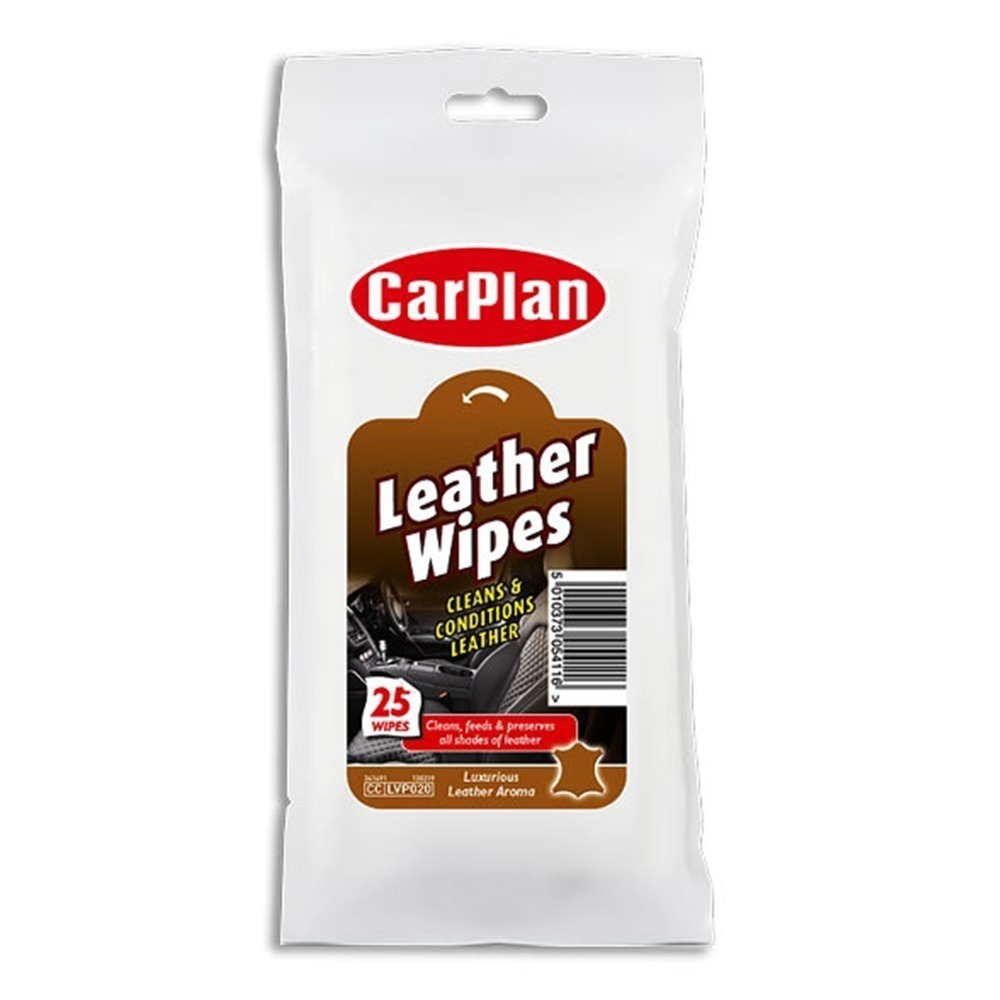 CarPlan卡派爾 Leather Wipes皮革保養擦拭紙巾-細節圖2