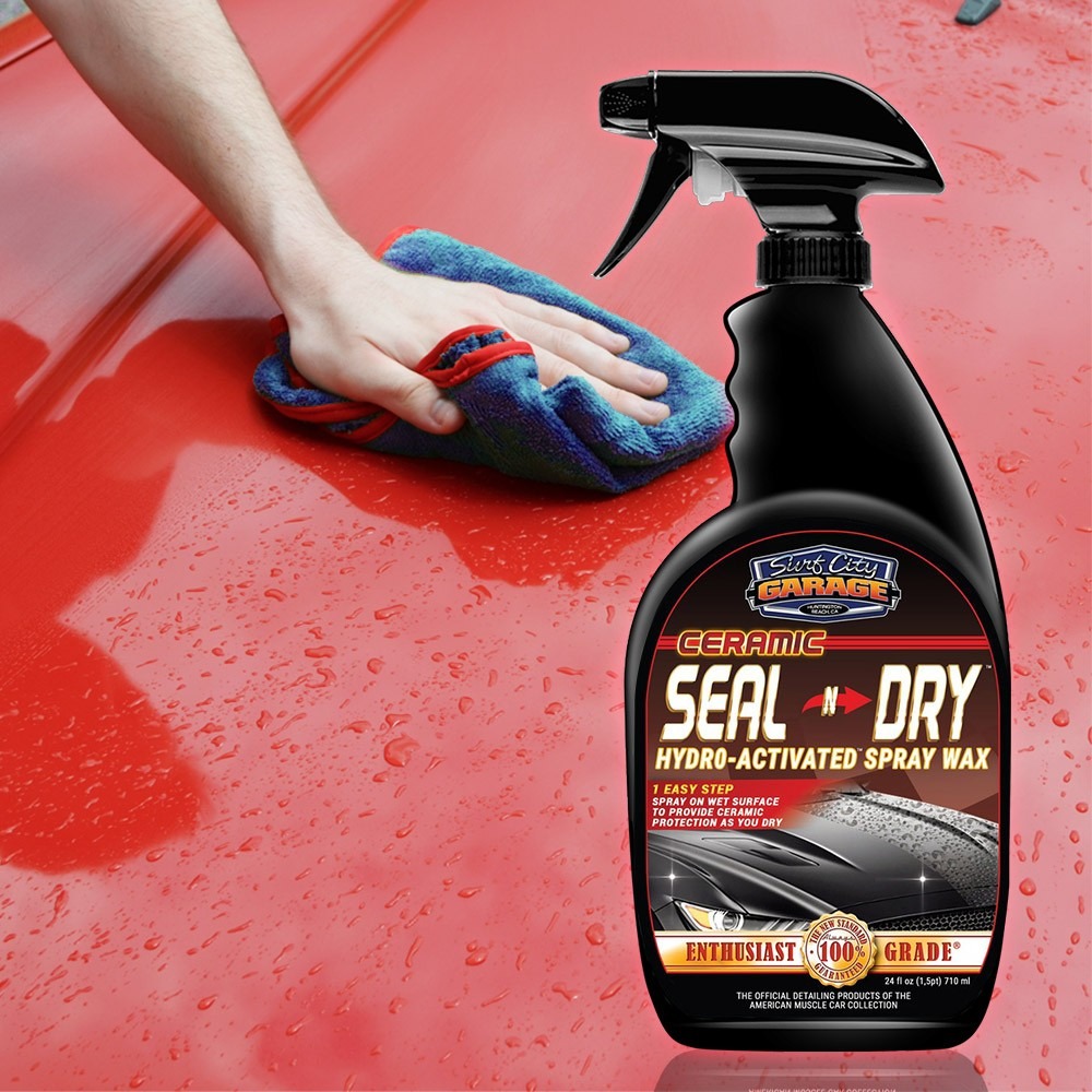 Seal-N-Dry Hydro-Activated Ceramic Spray Wax