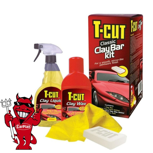 【超值組合】T-CUT Clay Bar Kit 磁土漆面美容組