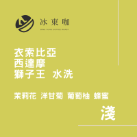 冰東咖半磅 ｜【淺焙】衣索比亞 西達摩 獅子王