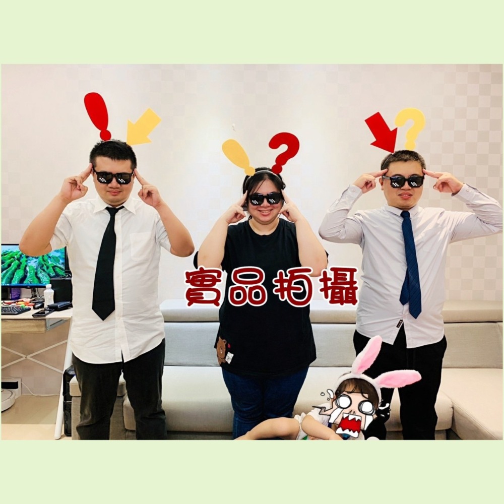 【台灣現貨】問號髮箍/驚嘆號髮夾/箭頭髮箍/愛心髮夾/拍照道具/頭飾/整人標點符號/有趣創意髮夾/兒童-細節圖3