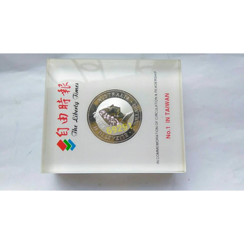 售3990元~1996笑鴗鳥銀幣2盎司， 笑鴗鳥銀幣，限量銀幣，銀幣，收藏錢幣，錢幣，紀念幣，幣~笑鴗鳥銀幣二盎司-細節圖4