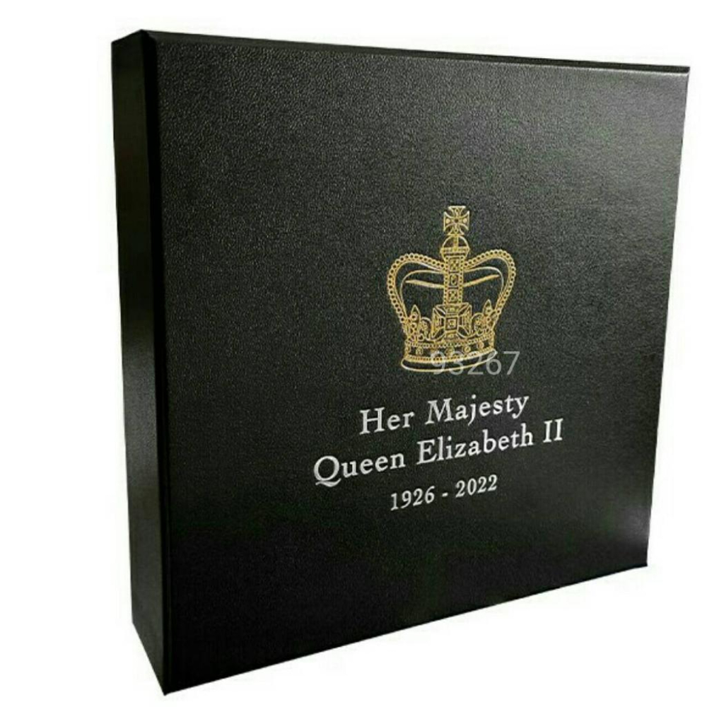 售75000元全球限量96枚~英女王伊麗莎白二世銀幣1公斤~局部鍍金盒證齊全，銀幣，錢幣，紀念幣，幣~英女王銀幣一公斤-細節圖5