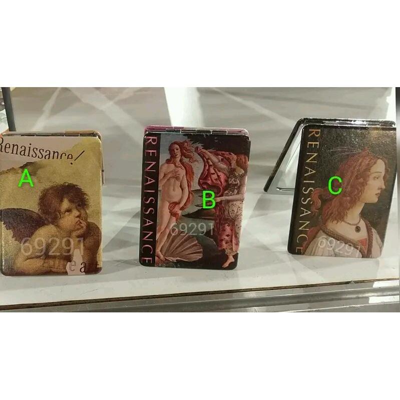 世界名畫隨身鏡，名畫隨身鏡，雙面鏡，鏡子，隨身鏡，小鏡子，飾品~世界名畫隨身雙面鏡（贈收納袋）-細節圖2