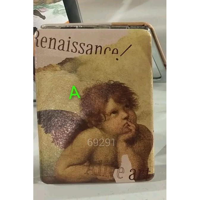 世界名畫隨身鏡，名畫隨身鏡，雙面鏡，鏡子，隨身鏡，小鏡子，飾品~世界名畫隨身雙面鏡（贈收納袋）-細節圖5