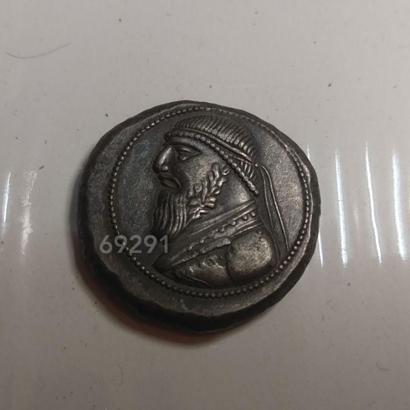 仿西元前500年古羅馬厚肉銀幣~不保真不知真假當假幣販售，古羅馬銀幣，限量銀幣，銀幣，錢幣，紀念幣，收藏，幣~古羅馬銀幣-細節圖4