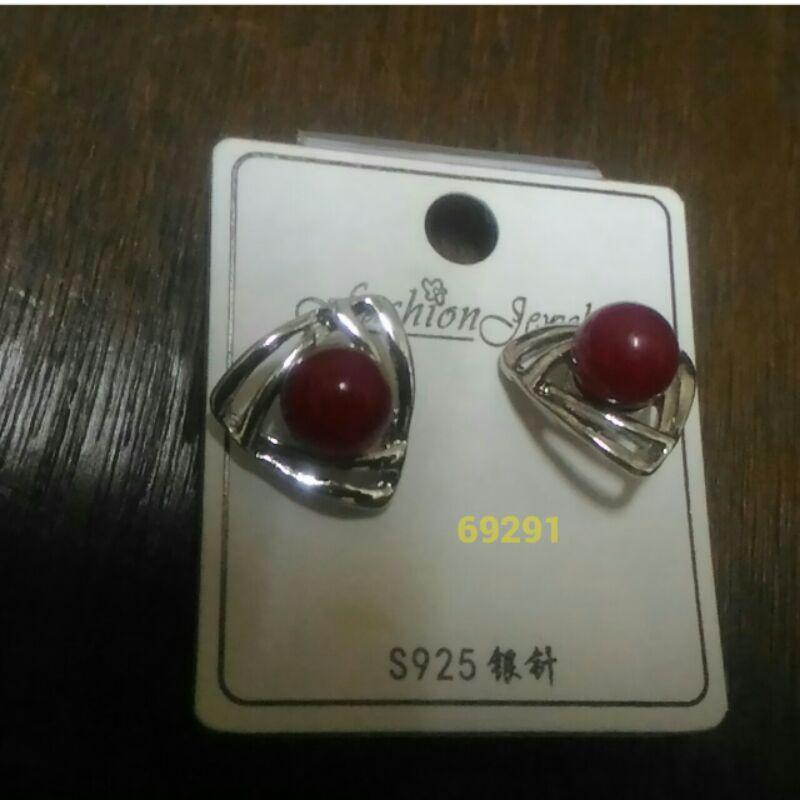 太平洋百貨純銀針耳環，銀耳環，耳環，飾品，百貨飾品～太平洋百貨純銀針耳環-細節圖3