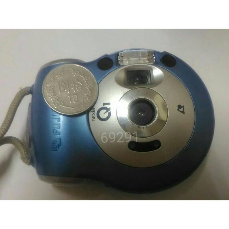 FUJI，迷你底片相機，底片相機，古董相機，相機，攝影機~FUJI富士底片相機~迷你型功能正常使用aps底片-細節圖2