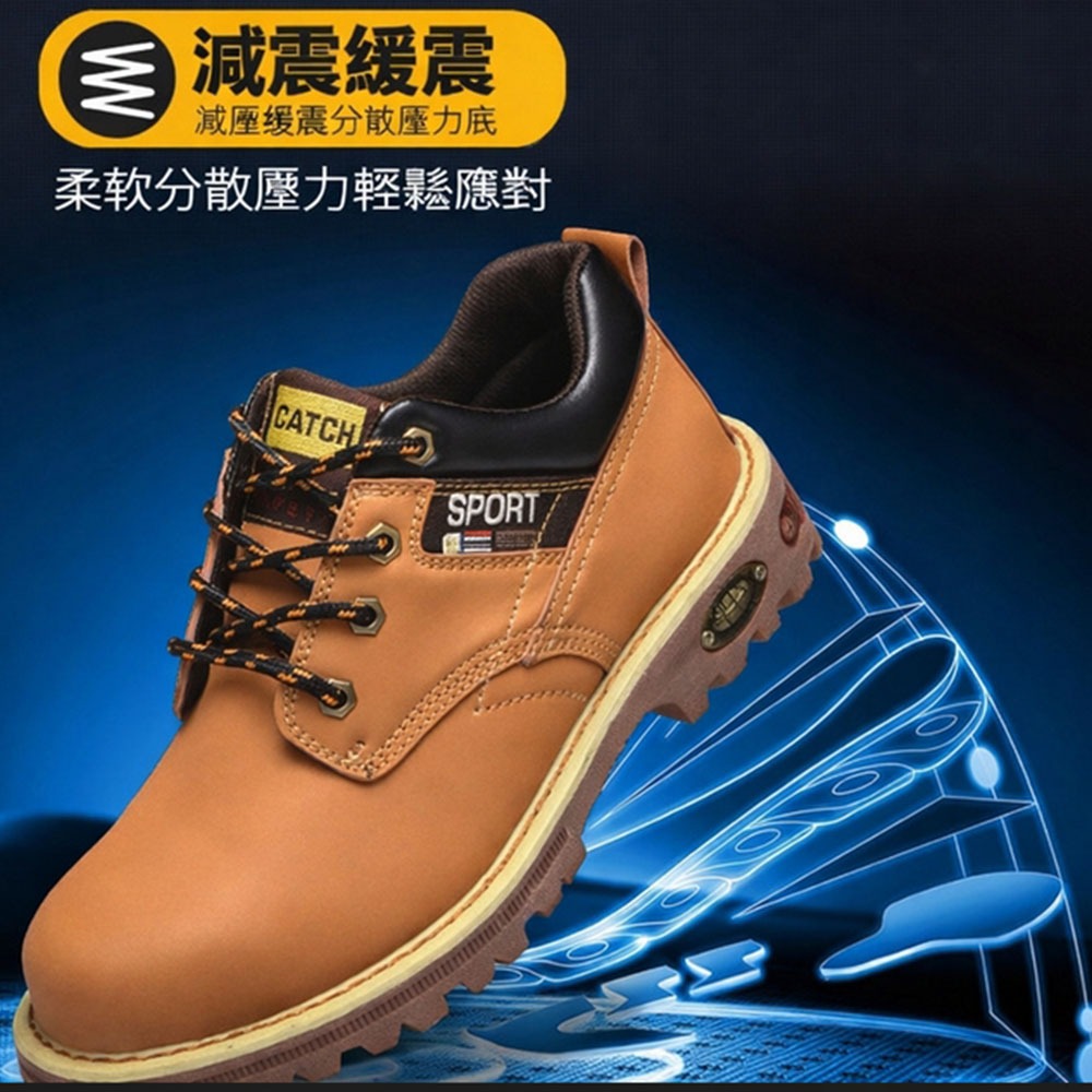 ~子甄彣璟~通過BSMI認證 專業電焊鞋 鋼頭安全鞋 防火花噴濺 防砸防刺穿 工作鞋 銲工鞋 勞保鞋-細節圖10