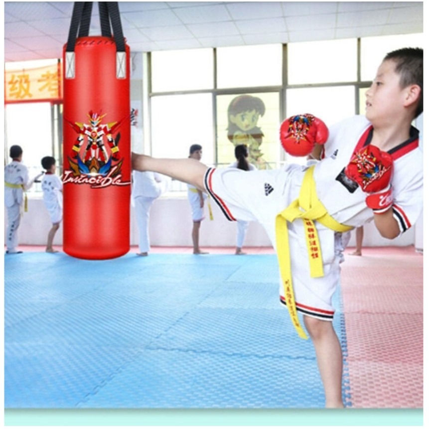 ~子甄彣璟~兒童沙包 空心沙袋 沙袋 沙包 拳擊 搏擊 跆拳道 格鬥 散打 健身運動 重量訓練 有氧運動-細節圖2