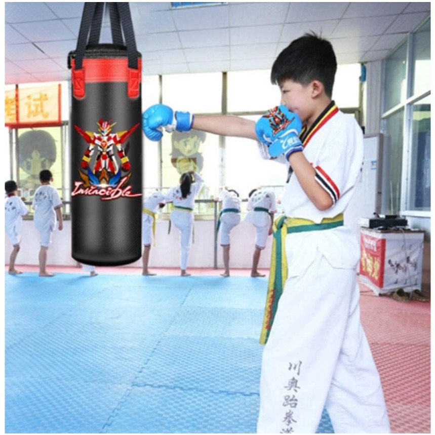 ~子甄彣璟~兒童沙包 空心沙袋 沙袋 沙包 拳擊 搏擊 跆拳道 格鬥 散打 健身運動 重量訓練 有氧運動-細節圖3