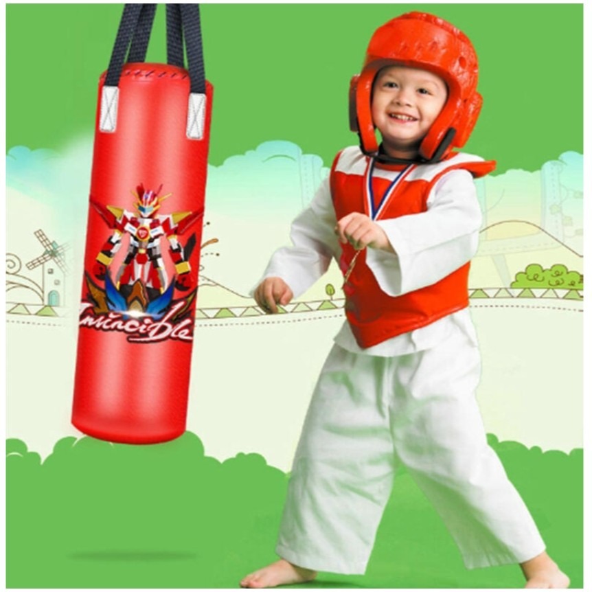 ~子甄彣璟~兒童沙包 空心沙袋 沙袋 沙包 拳擊 搏擊 跆拳道 格鬥 散打 健身運動 重量訓練 有氧運動-細節圖9