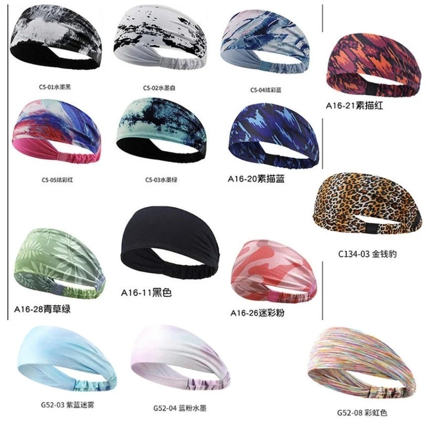 ~子甄彣璟~運動吸汗頭帶 止汗 頭帶 運動汗帶 束髮圈 髮帶 毛巾 髮帶 頭巾 跑步 慢跑 瑜珈 健身 運動頭巾-細節圖3