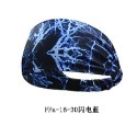 ~子甄彣璟~運動吸汗頭帶 止汗 頭帶 運動汗帶 束髮圈 髮帶 毛巾 髮帶 頭巾 跑步 慢跑 瑜珈 健身 運動頭巾-規格圖11