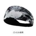 ~子甄彣璟~運動吸汗頭帶 止汗 頭帶 運動汗帶 束髮圈 髮帶 毛巾 髮帶 頭巾 跑步 慢跑 瑜珈 健身 運動頭巾-規格圖11