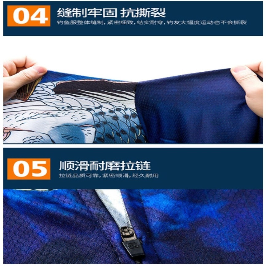 ~子甄彣璟~龍王恨 釣魚防曬服 防曬衣 冰絲薄款 釣魚外套 運動上衣 防曬服 防紫外線 運動外套 防曬外套 工作外套-細節圖4