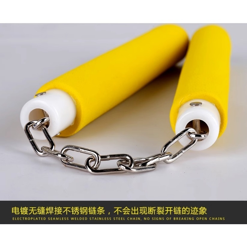 ~子甄彣璟~-兒童 雙節棍 海綿 膠棉 純膠棉 雙截棍 初學者兩節棍 加厚泡棉 海綿雙節棍 練習棍-細節圖4