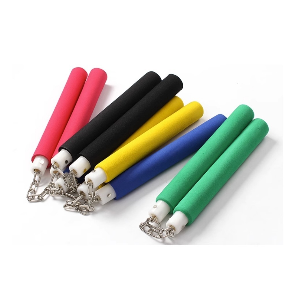 ~子甄彣璟~-兒童 雙節棍 海綿 膠棉 純膠棉 雙截棍 初學者兩節棍 加厚泡棉 海綿雙節棍 練習棍-細節圖8