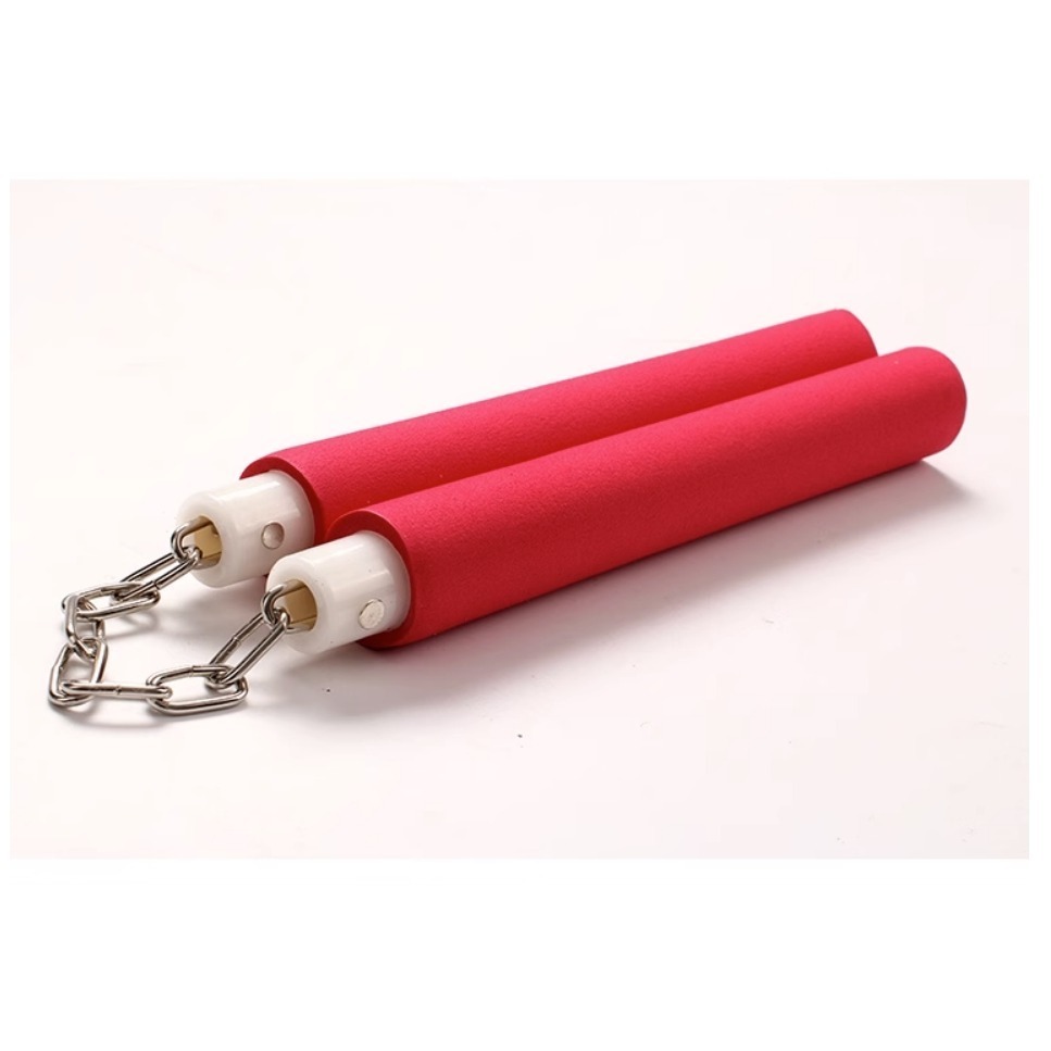 ~子甄彣璟~-兒童 雙節棍 海綿 膠棉 純膠棉 雙截棍 初學者兩節棍 加厚泡棉 海綿雙節棍 練習棍-細節圖9