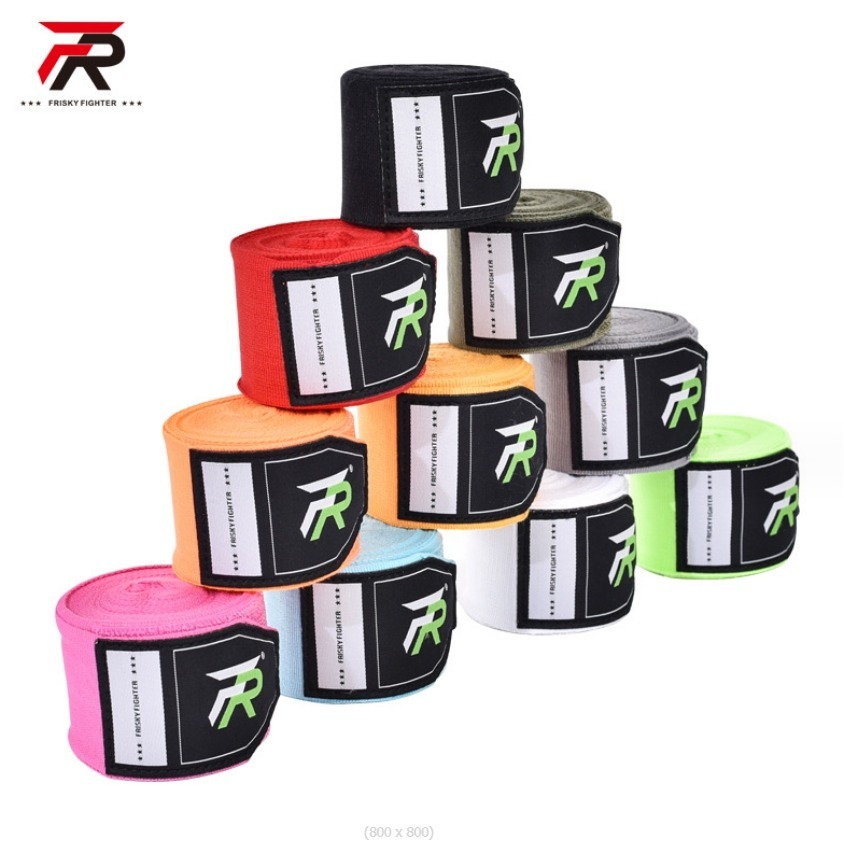 ~子甄彣璟~新款-FRISKY 3米跟5米 彈力 拳擊 搏擊 散打 纏手帶 綁手帶 護手帶 繃帶 手綁帶 纏帶 泰拳 運-細節圖5