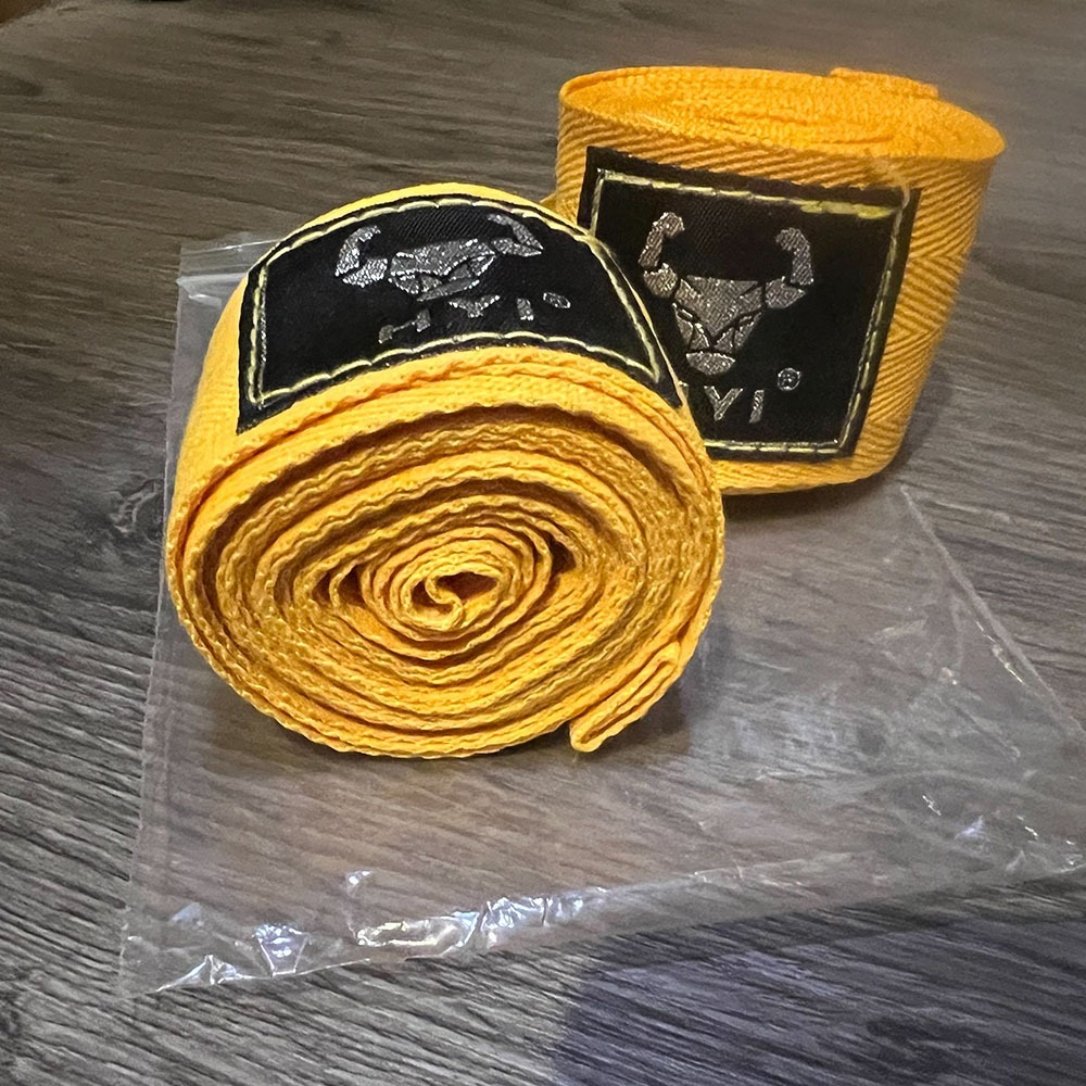 ~子甄彣璟~牛哥 3米繃帶一對價格 拳擊 搏擊 散打 吸汗 纏手帶 綁手帶 護手帶  繃帶 手綁帶 纏帶 泰拳 健身-規格圖11