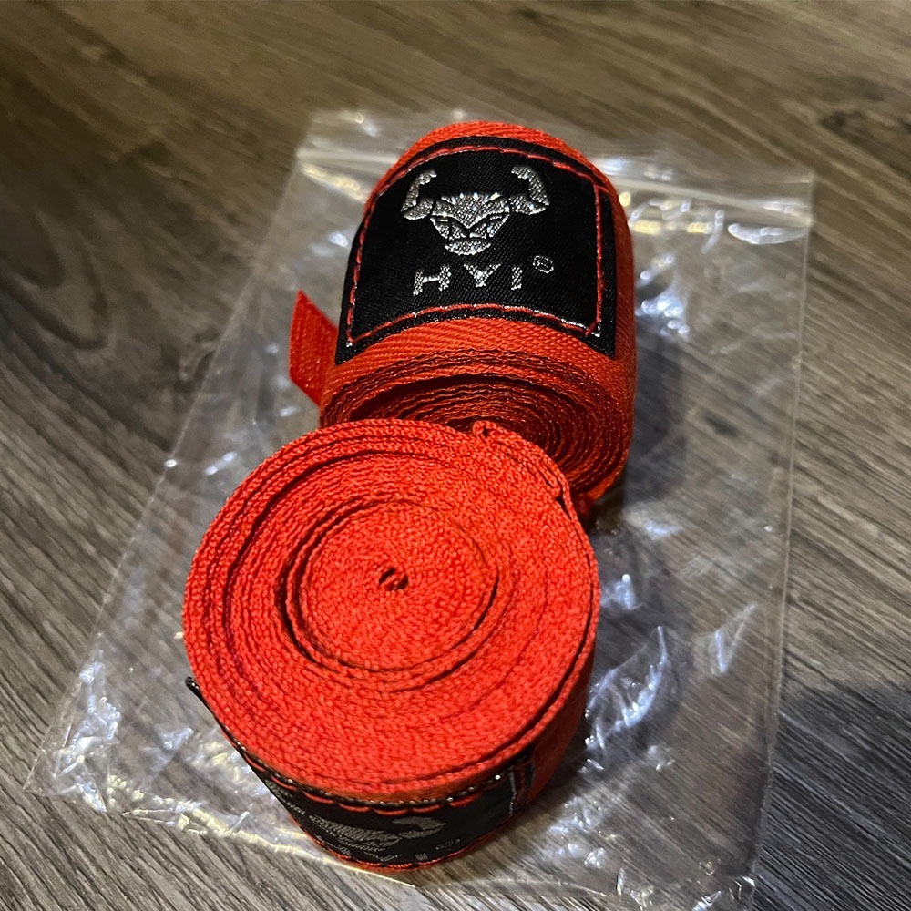 ~子甄彣璟~牛哥 3米繃帶一對價格 拳擊 搏擊 散打 吸汗 纏手帶 綁手帶 護手帶  繃帶 手綁帶 纏帶 泰拳 健身-規格圖11