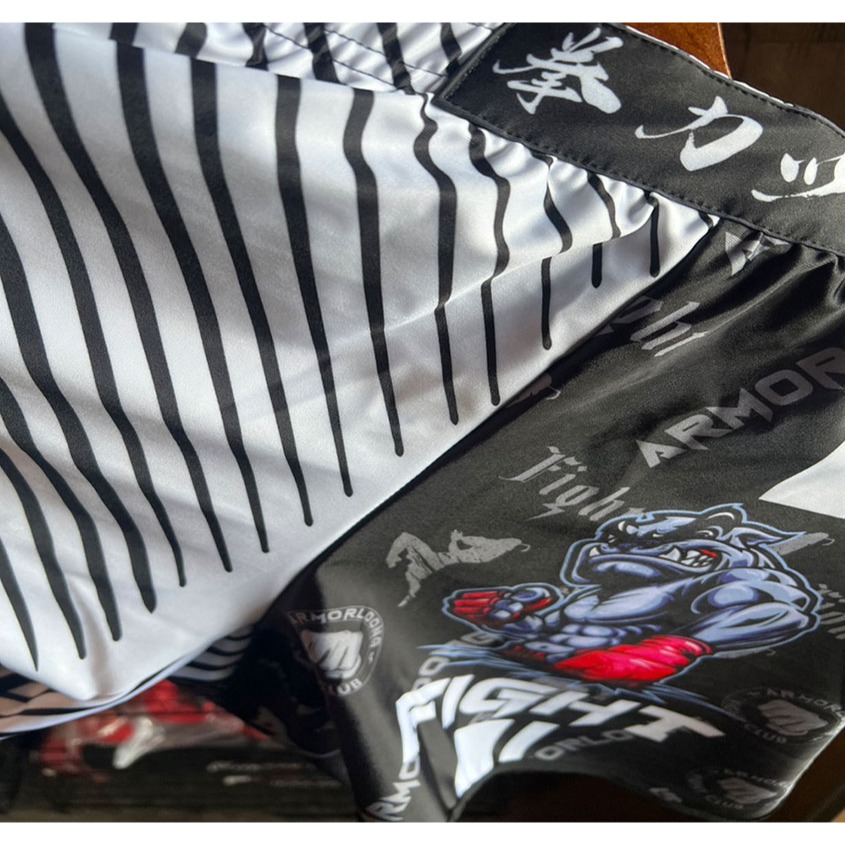 ~子甄彣璟~MMA 綜合格鬥 拳擊服 搏擊服 拳擊褲 泰拳褲 踢拳褲 散打褲 格鬥褲 搏擊褲 短褲 運動褲 武術褲 訓練-細節圖7