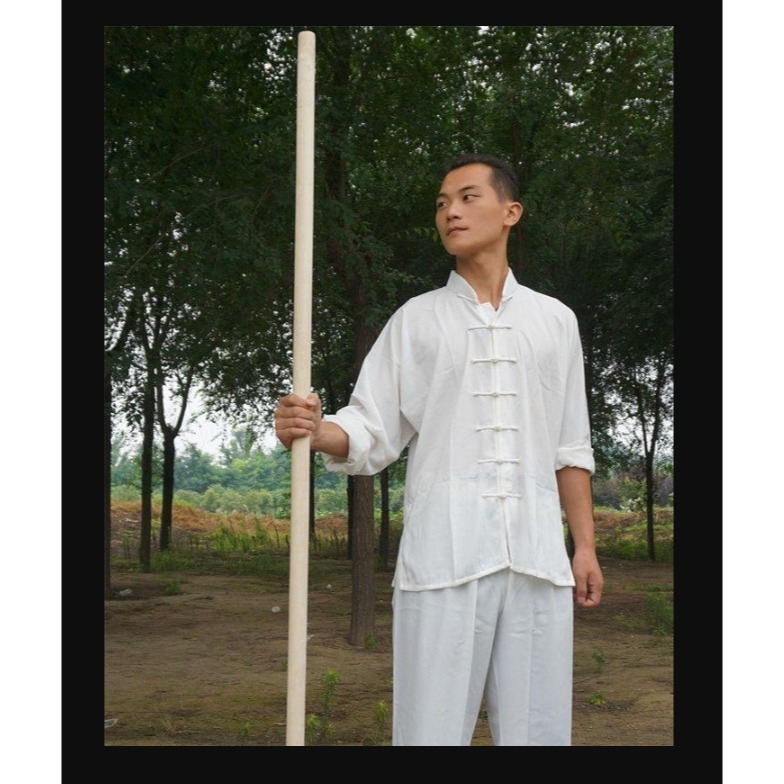 ~子甄彣璟~(見說明)白蠟桿 棍身 韌性 防震強 白蠟棍 武術棍 少林棍 齊眉棍 健身 長棍 木棍 太極桿 猴棍 武當棍-細節圖3