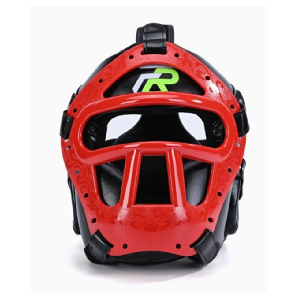 ~子甄彣璟~FRISKY 拳擊護頭面罩 拳擊頭盔 強化面罩 不擋視線 緩震護具 泰拳 MMA 散打 護頭具 運動防護-規格圖9