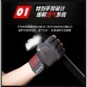 ~子甄彣璟~加長加壓護腕 健身手套  保護手腕 半指手套 護手腕 健身 透氣重訓護腕 運動 騎車 拳擊 散打 搏擊 武術-規格圖9