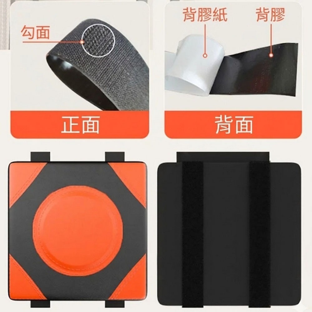 ~子甄彣璟~【靜音不擾民】家用拳擊牆靶 拳館質感 15cm加厚升級 免打孔 舒壓 拳擊墊 家用沙袋 不傷手 不佔位-細節圖3