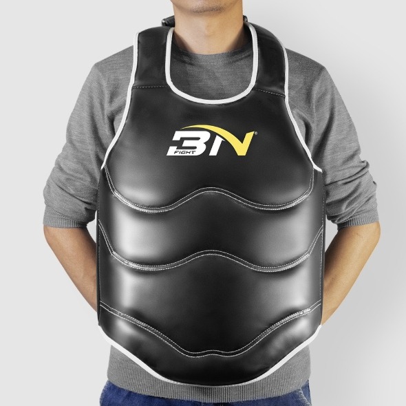 ~子甄彣璟~BN 加厚款 護胸 護甲 護身 泰拳 散打 拳擊 跆拳道 搏擊 格鬥 運動護具 拳靶 踢靶 健身訓練 武術練-規格圖9
