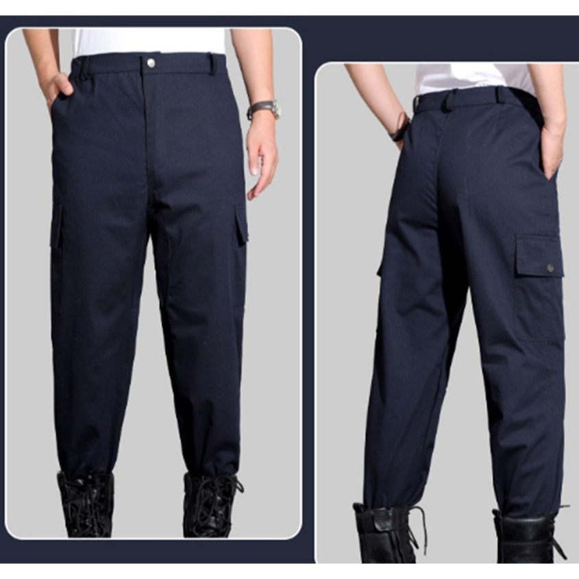 ~子甄彣璟~褲襠加厚 工作褲 加襠 防爆襠 防刮 防火花 耐磨  電焊 工地 勞工 工作服 褲子-細節圖3