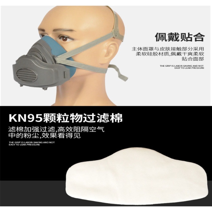 ~子甄彣璟~豬鼻子 防毒面具 防毒口罩 防毒面罩 工業口罩 噴漆防毒面具 防塵面罩 防毒面具 防毒 口罩-細節圖2