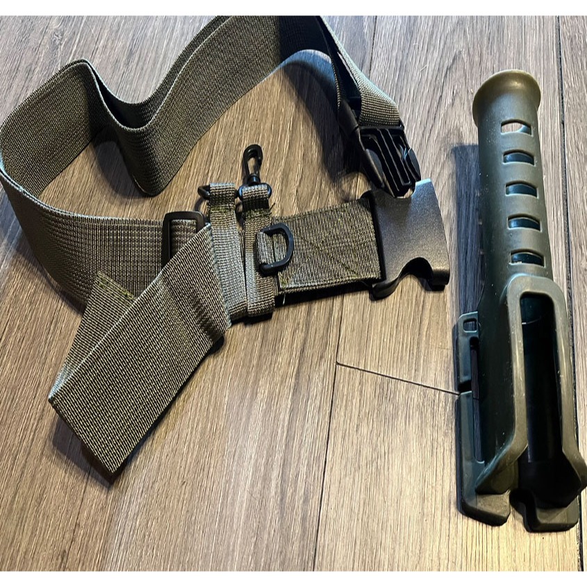 ~子甄彣璟~魚竿腰帶支架 釣魚腰帶 釣魚支架 路亞腰帶 釣魚神器 路亞磯釣 腰掛插桿筒 釣竿固定器-細節圖7