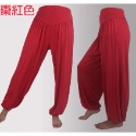 XL-棗紅色褲子