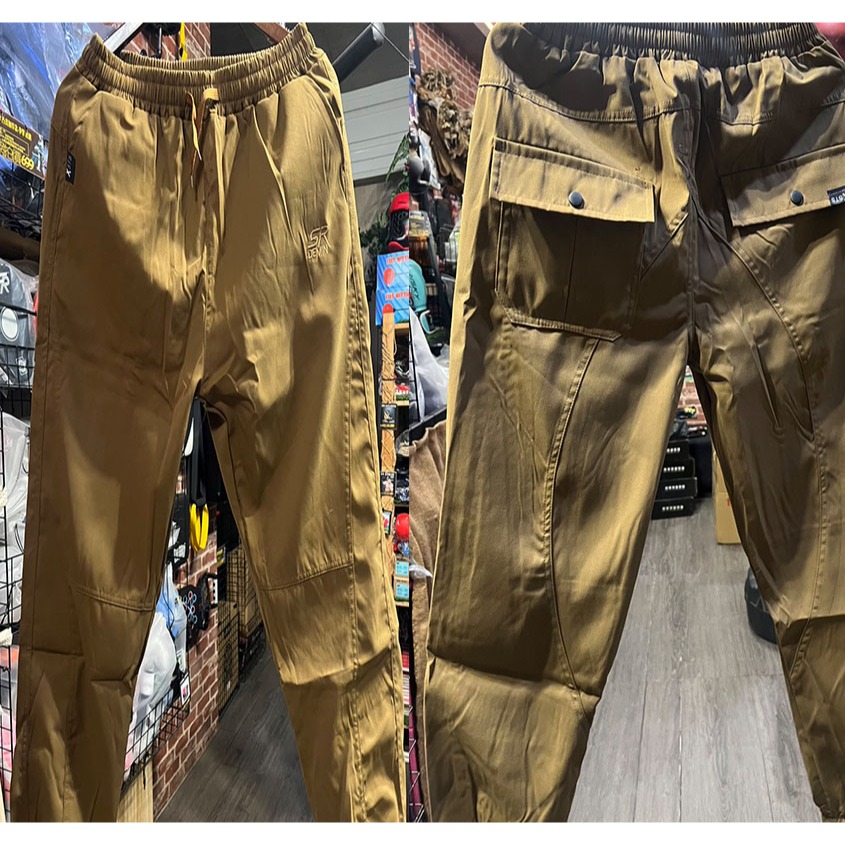 ~子甄彣璟~復古潮流 痞帥 哈倫褲 休閑褲 軍褲 戰術褲 束腳褲 工裝褲 工作褲 九分褲 褲子 長褲-細節圖4