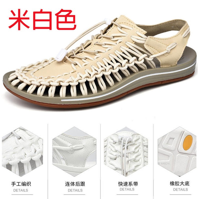 ~子甄彣璟~時尚潮流 手工編織 涼鞋 韓版 羅馬 拖鞋 沙灘鞋 運動鞋 透氣 休閒鞋 工作鞋 跑步鞋 登山鞋 慢跑鞋-規格圖10