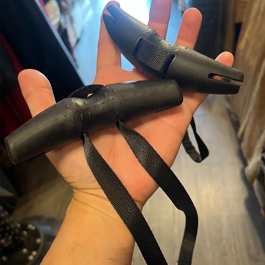 ~子甄彣璟~健身把手 香蕉把手 牛角把手 健身器材 拉力器 引體向上 拉背 下拉 舉重 輔助器 運動-細節圖7