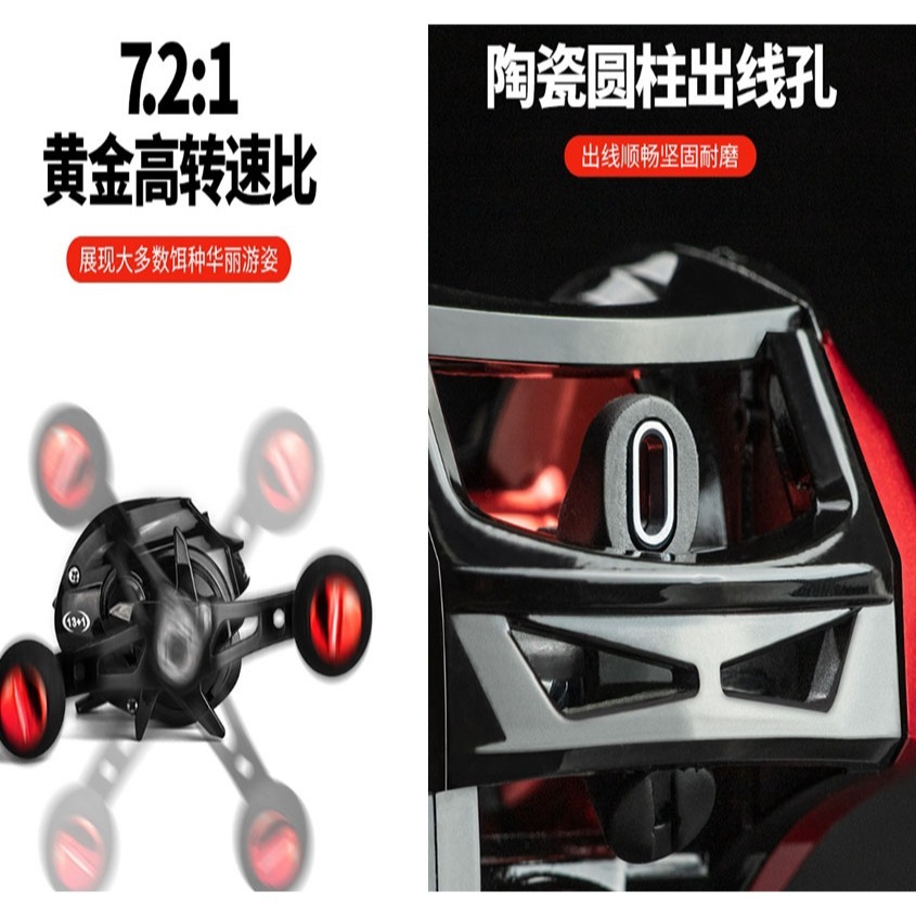 ~子甄彣璟~AE-2000防炸線水滴輪 8KG超大剎車力 路亞水滴輪 魚線輪 海竿輪 小烏龜 海釣 釣魚 捲線器-細節圖7