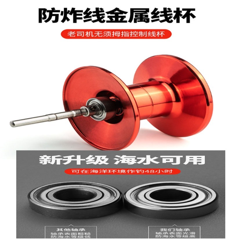 ~子甄彣璟~AE-2000防炸線水滴輪 8KG超大剎車力 路亞水滴輪 魚線輪 海竿輪 小烏龜 海釣 釣魚 捲線器-細節圖10