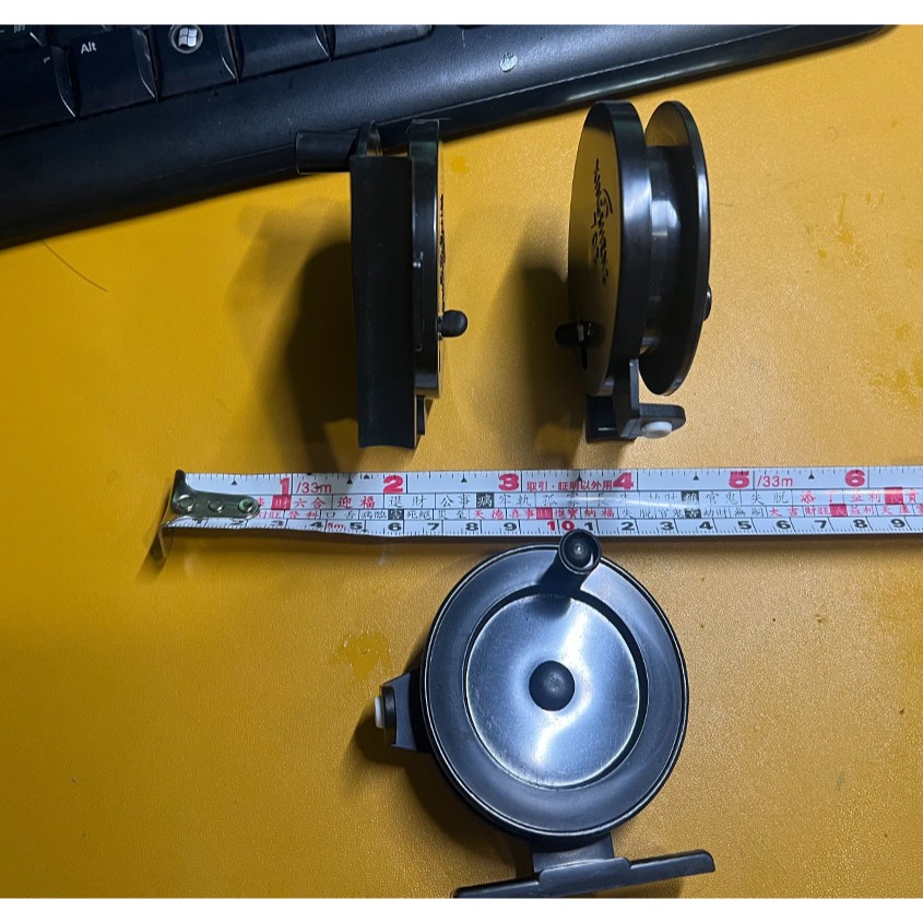 ~子甄彣璟~特價品 703#60 飛釣輪 冰釣輪 前打輪 中通輪 小車盤 膠車盤 塑料輪 捲線器 魚輪-細節圖3