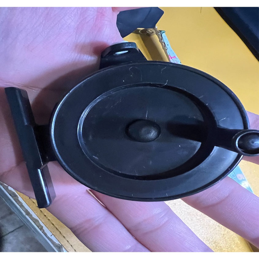 ~子甄彣璟~特價品 703#60 飛釣輪 冰釣輪 前打輪 中通輪 小車盤 膠車盤 塑料輪 捲線器 魚輪-細節圖4