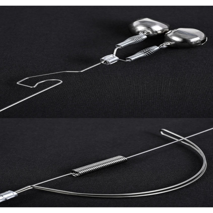 ~子甄彣璟~鈴噹警報器 不鏽鋼 釣魚報警器 雙響鈴鐺 鈴噹警報器 魚訊警報器 鈴噹 海釣警報器-細節圖3