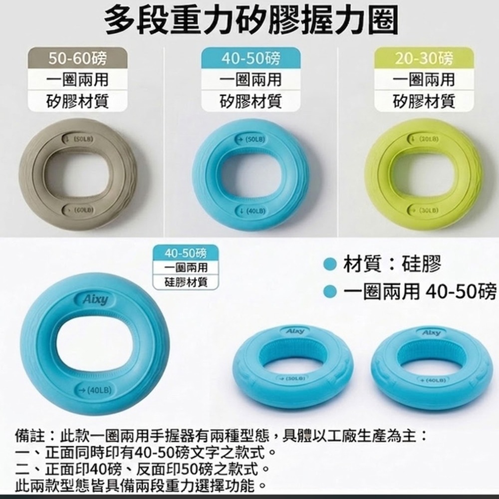 ~子甄彣璟~握力圈 握力器 握力環 握力訓練器 手指訓練 指力訓練 手部復健 康複 握力球 健身 腕力 臂力訓練 多磅數-細節圖8