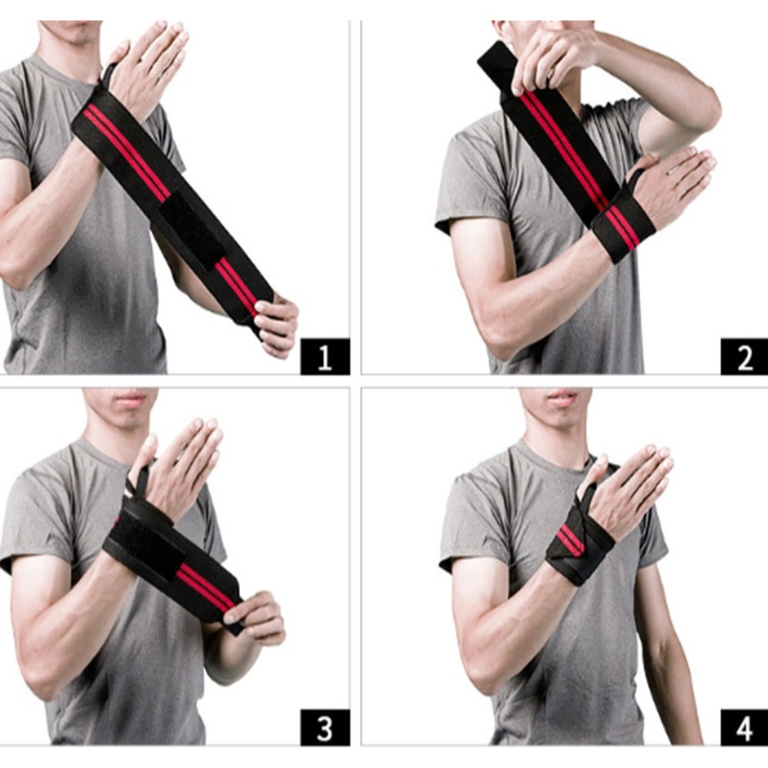 ~子甄彣璟~運動護腕 護腕綁帶 運動繃帶 護腕 運動防護 護腕套 加壓護腕 固定手腕 運動護腕-細節圖6